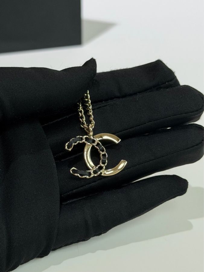 CHANEL|不對稱雙C項鏈-3