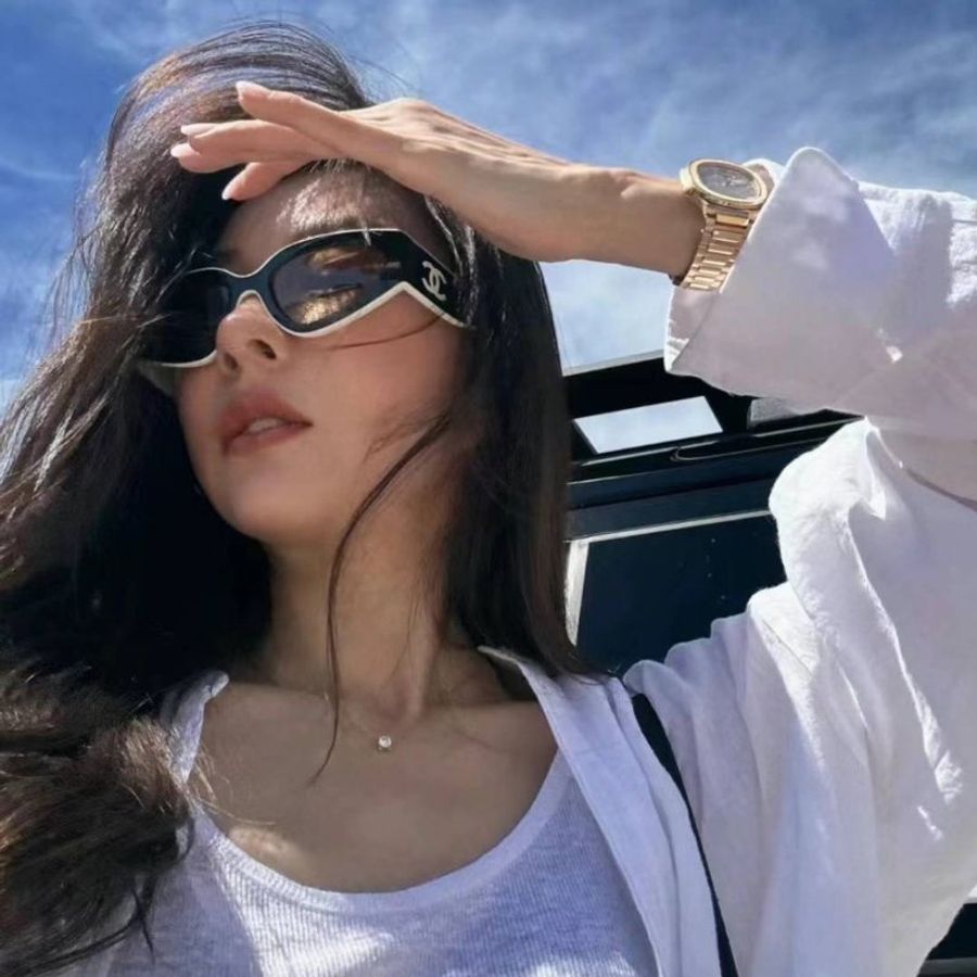 Chanel ch6056 熊貓配色 全新全配-4