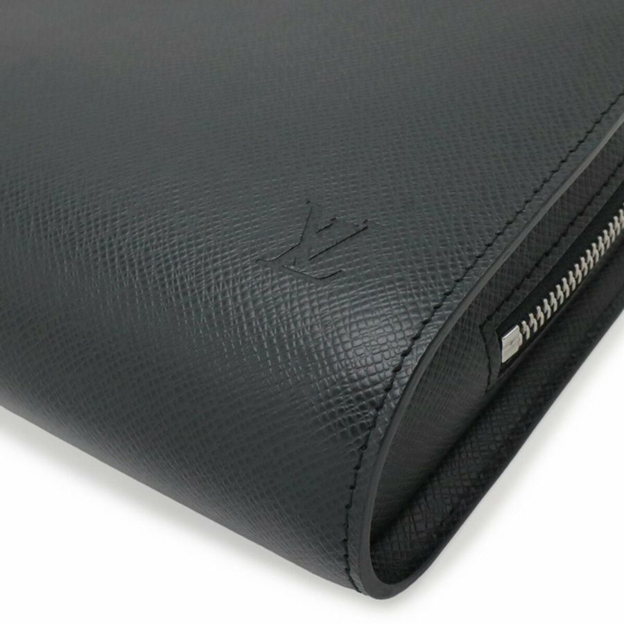 路易威登 Taiga Baikal Second Bag 手拿包 手提包 Ardoise 黑色 M30182-3