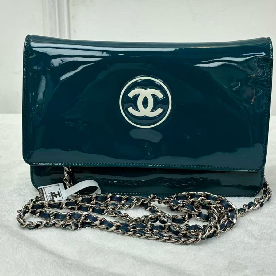 Chanel WOC 孔雀藍🩵-1