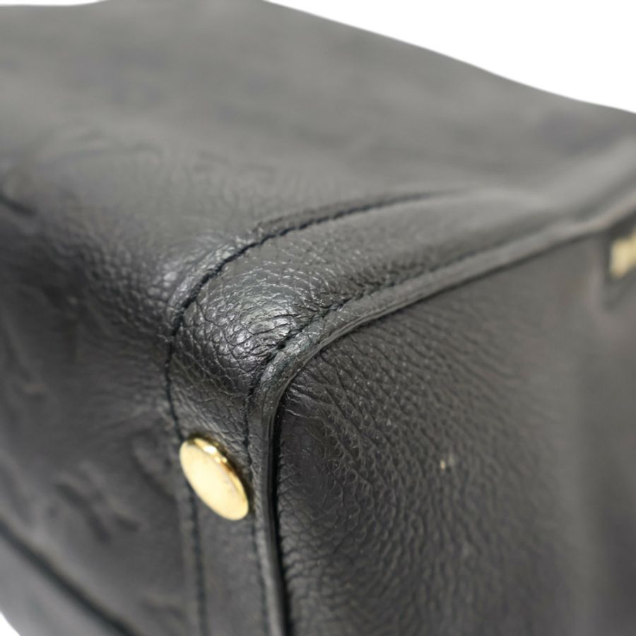 黑色 原花 牛皮 壓紋 Marais MM 手提包【LOUIS VUITTON LV 路易威登】 M41040-14