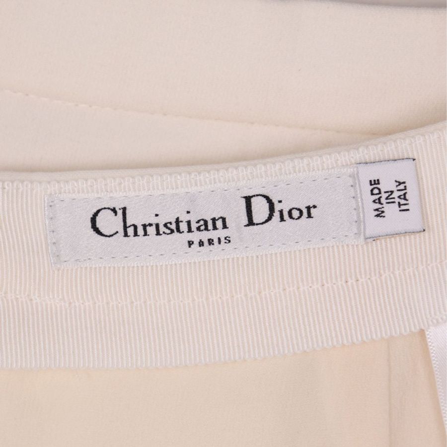 Dior 白色包臀裙半裙-17