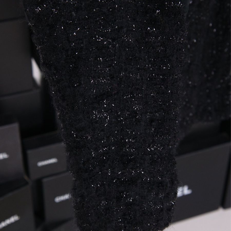 Dior 04年黑色重工满天星马赛项圈上衣外套-36