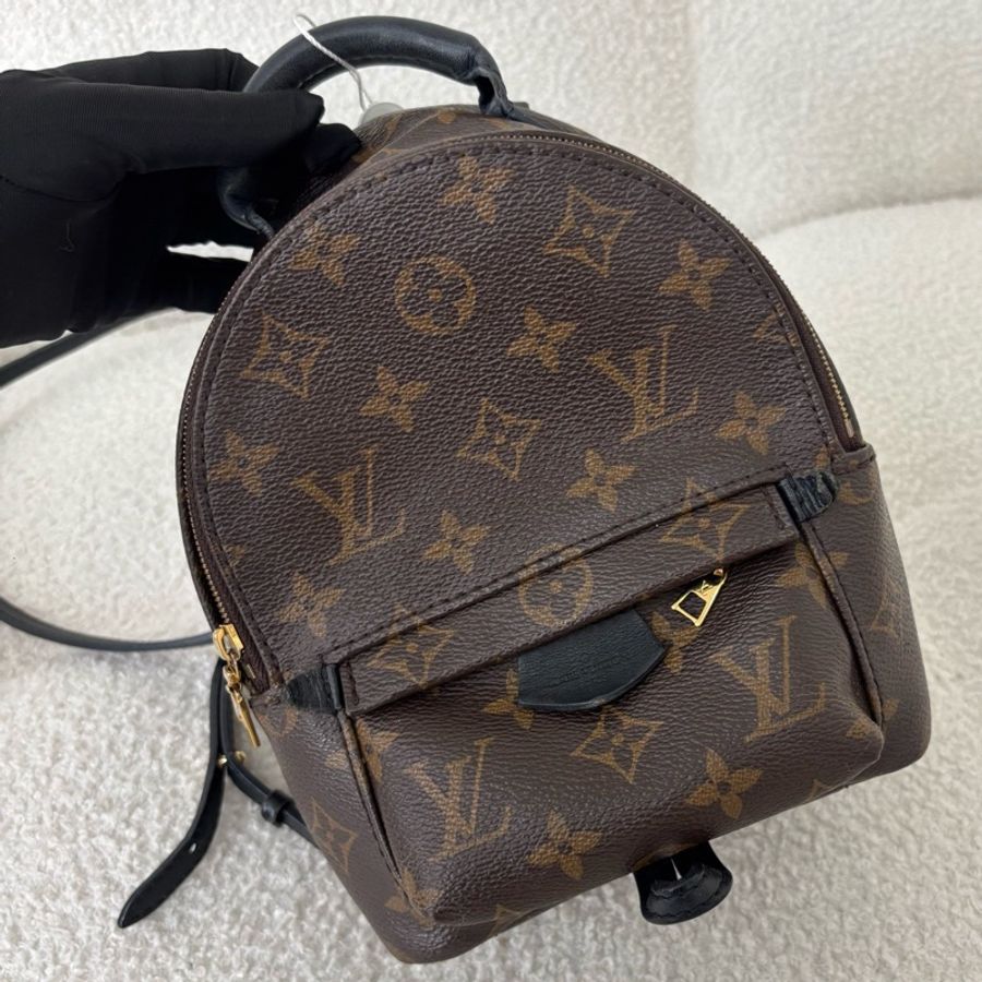 LV路易威登 老花雙肩包-0