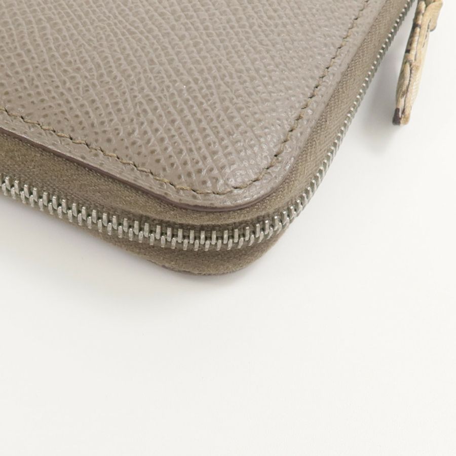 HERMES Epsom皮革Silk In Compact Wallet錢包-10