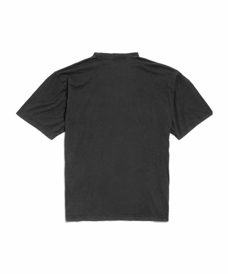 Balenciaga 男士 BB Icon Stencil中號版型T恤-1