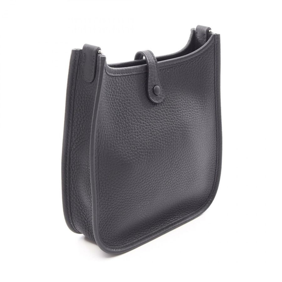 愛馬仕 Evelyne TPM Amazon 單肩斜背包 K Taurillon Clemence 黑色 SHW-1