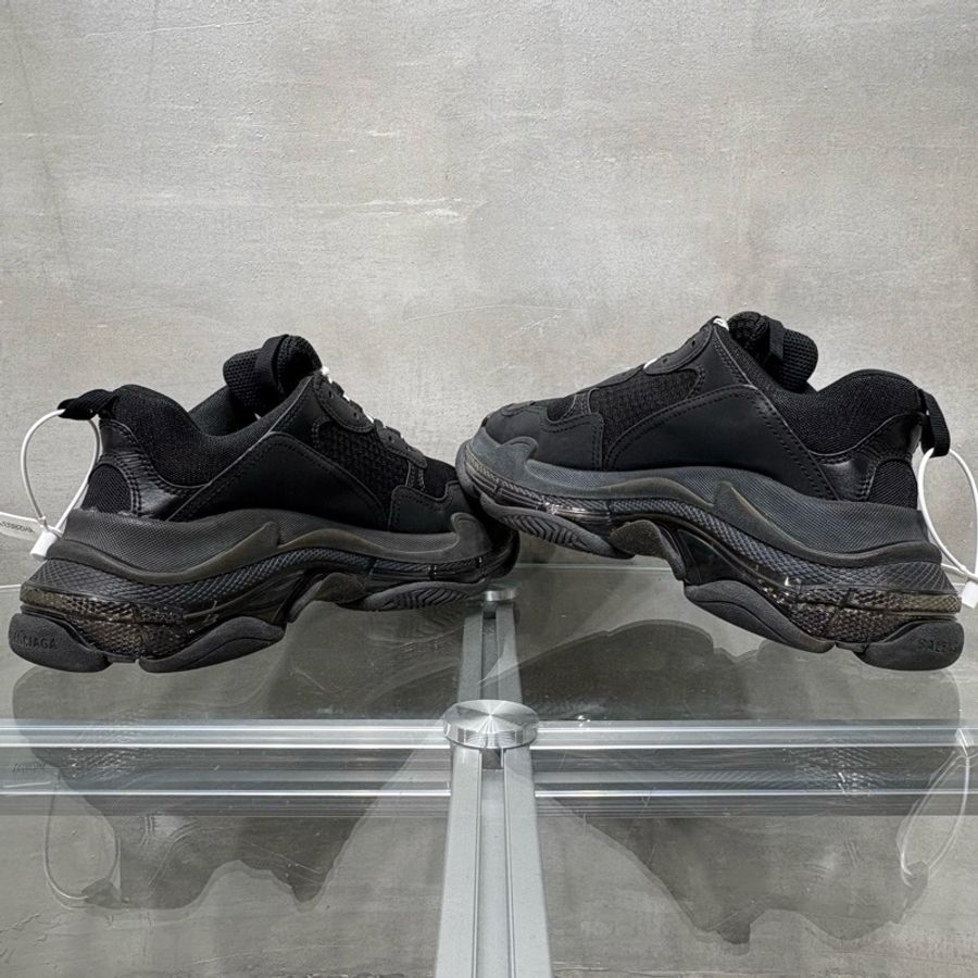 Balenciaga/巴黎世家 Triple S 老爹鞋 黑色 尺碼/41碼-4