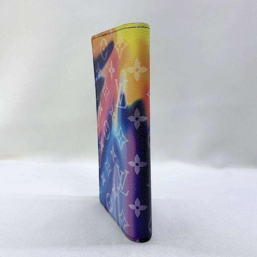 LV Sunset Brazza對開長夾-2