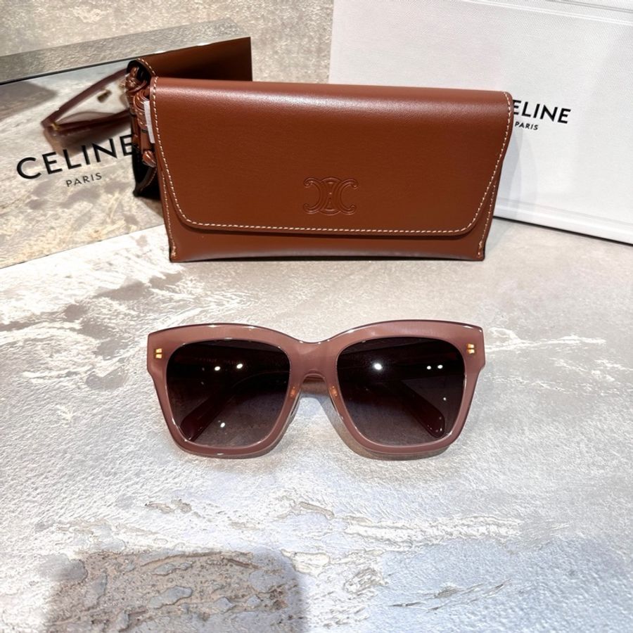 💗 CELINE CL40253 裸粉色太陽眼鏡 💗-4