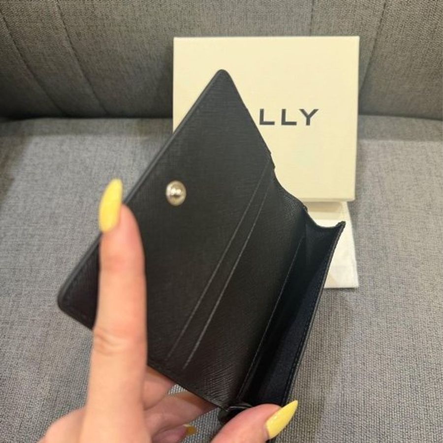 💎Han's house精品服飾💎Bally 小牛皮 短夾-2