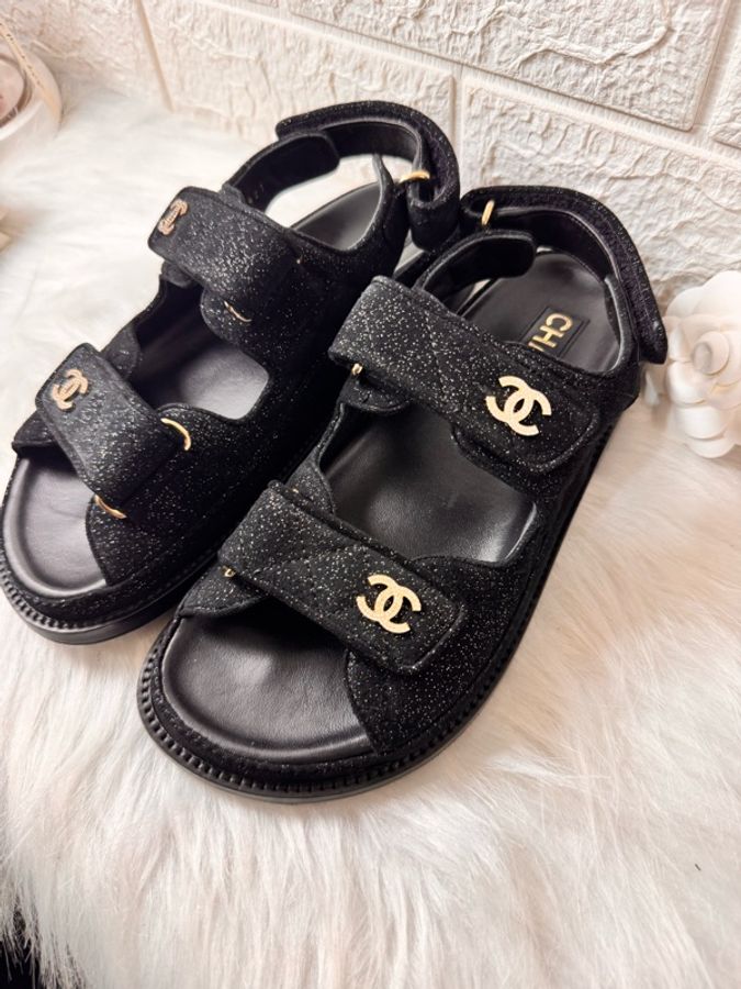 Chanel 涼鞋36-4