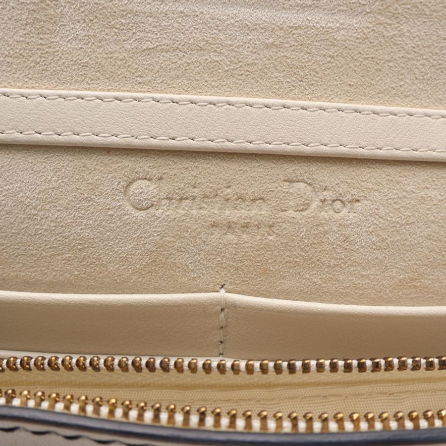 白色 牛皮 J'Adior 肩背包【Dior 迪奧】-5