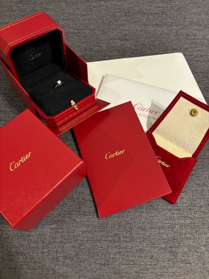 Cartier 1895 0.32克拉-0