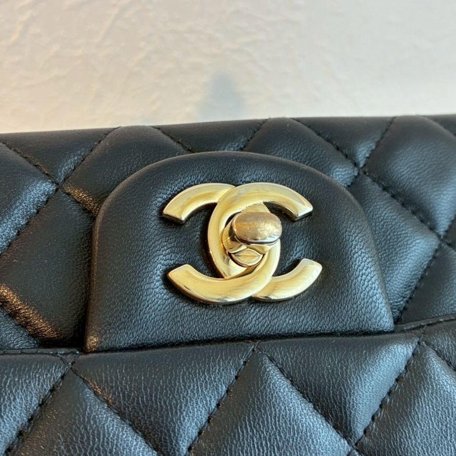 Chanel 黑羊皮淡金雙C coco20❤️‍🔥❤️‍🔥-44
