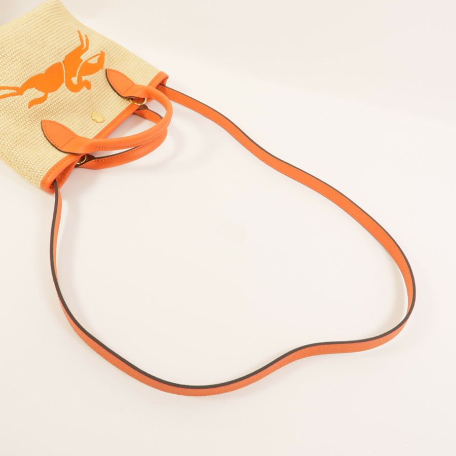 Longchamp 帆布Le Pliage SaintTropez手挽肩背兩用袋-5
