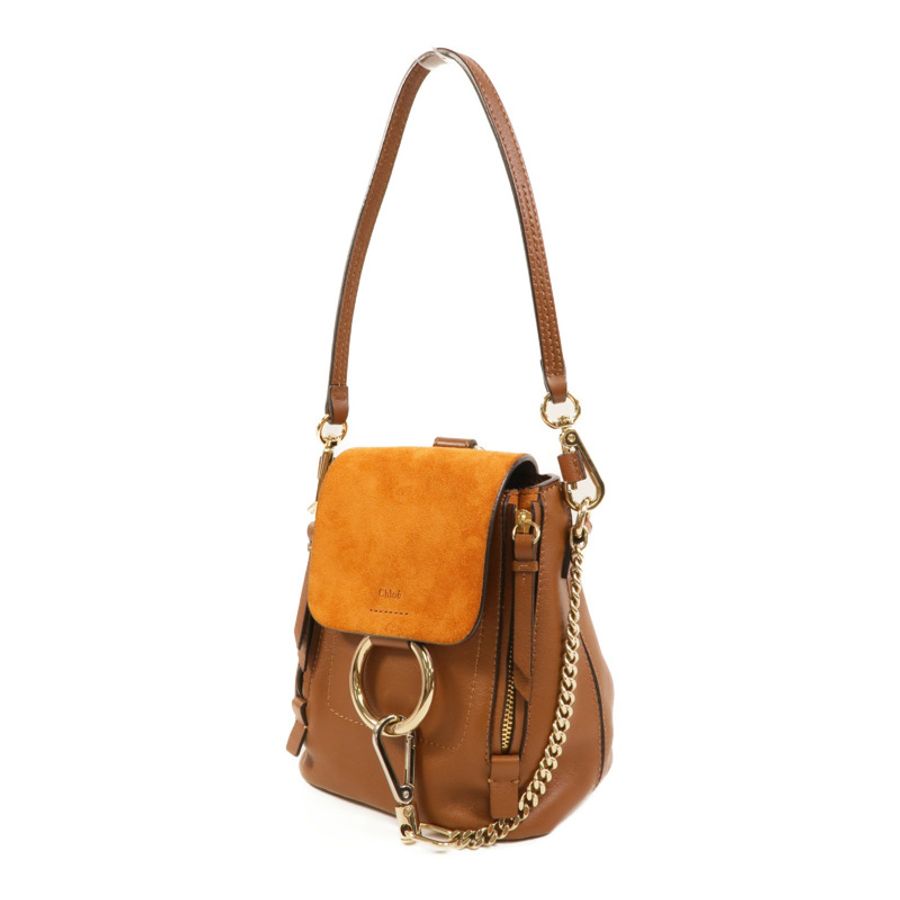 Chloe 牛皮皮革/Suede Faye Backpack背包-2
