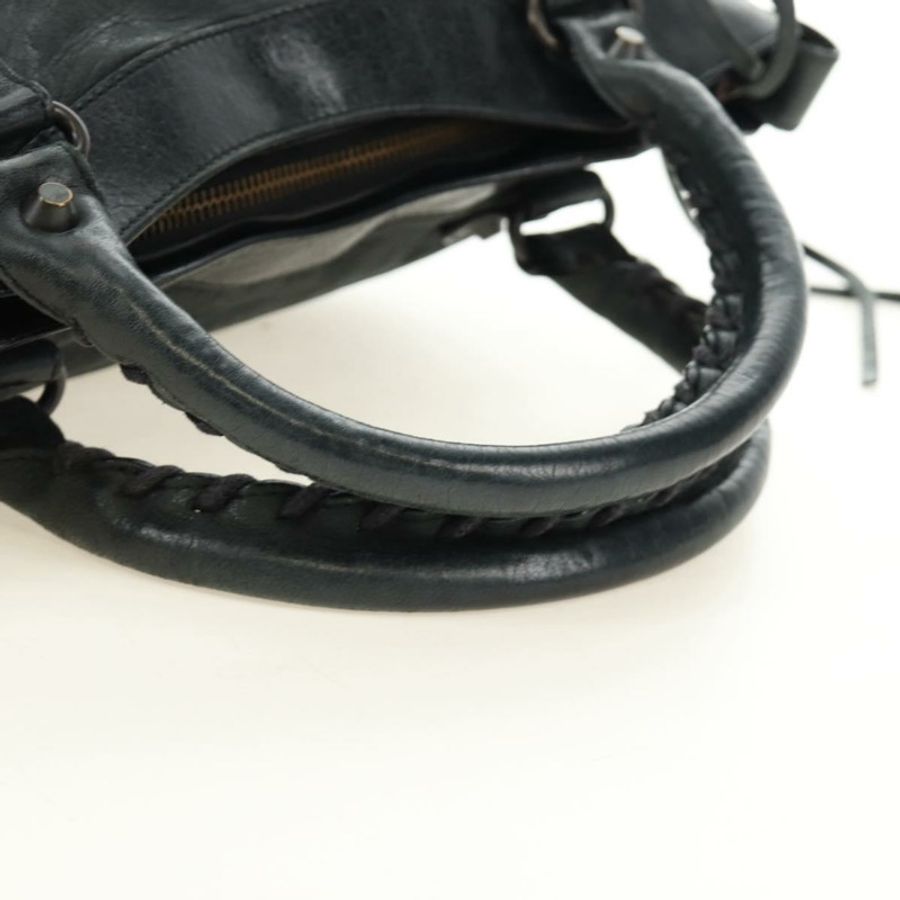 【日本直送】BALENCIAGA The First 手提包 皮革 2way 海軍藍 103208 正品 185338M-5