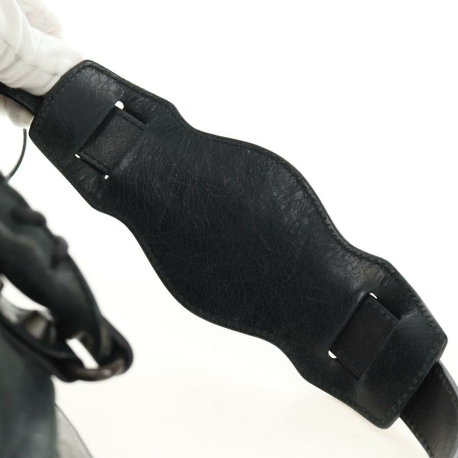 【日本直送】BALENCIAGA The First 手提包 皮革 2way 海軍藍 103208 正品 185338M-17
