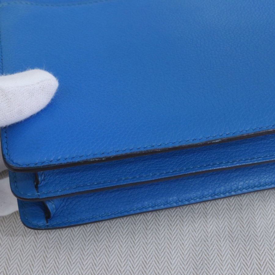 Hermès愛馬仕豬鼻子 Roulis 19,evercolor皮,坦桑尼亞藍,X刻-12