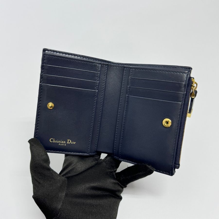【全新閒置🎁】 DIOR 30 Montaigne Dahlia 短夾 專櫃最新款🆕-7