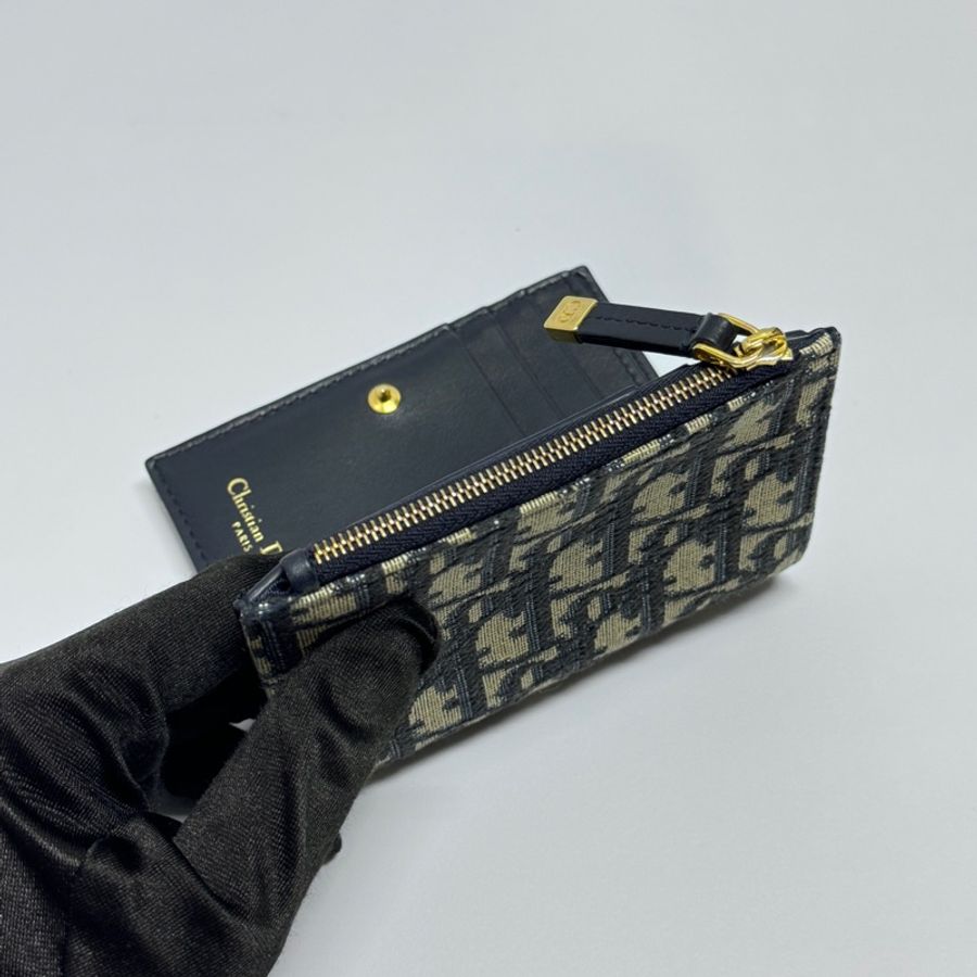 【全新閒置🎁】 DIOR 30 Montaigne Dahlia 短夾 專櫃最新款🆕-10