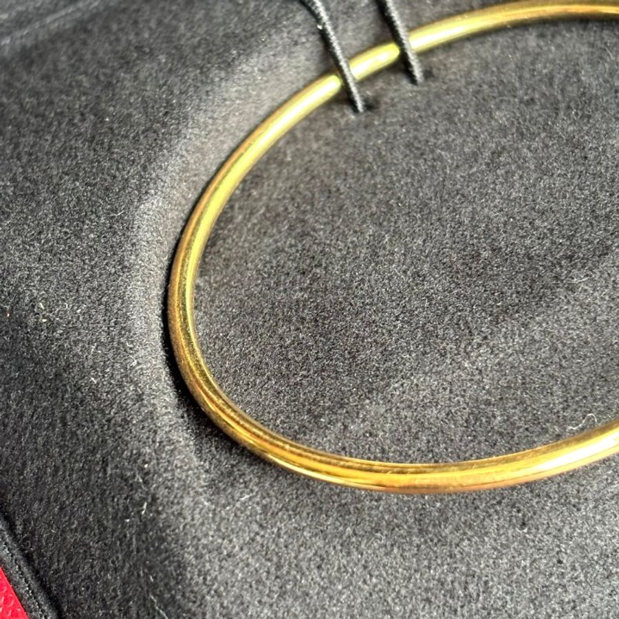 ::Cartier:: 卡地亞 Juste un Clou 系列18K 黃金釘子手環 18號 手鐲-2