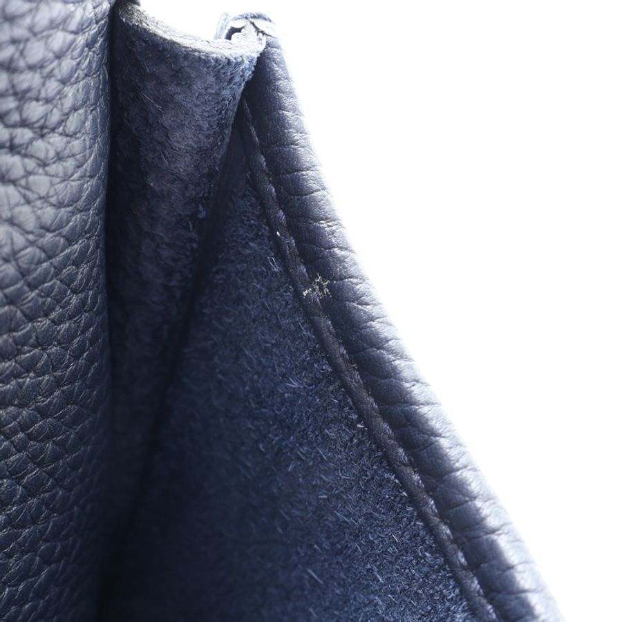 午夜藍 Clemence 牛皮 Evelyne 29 肩背包 D刻【HERMES 愛馬仕】 H056277CC-9