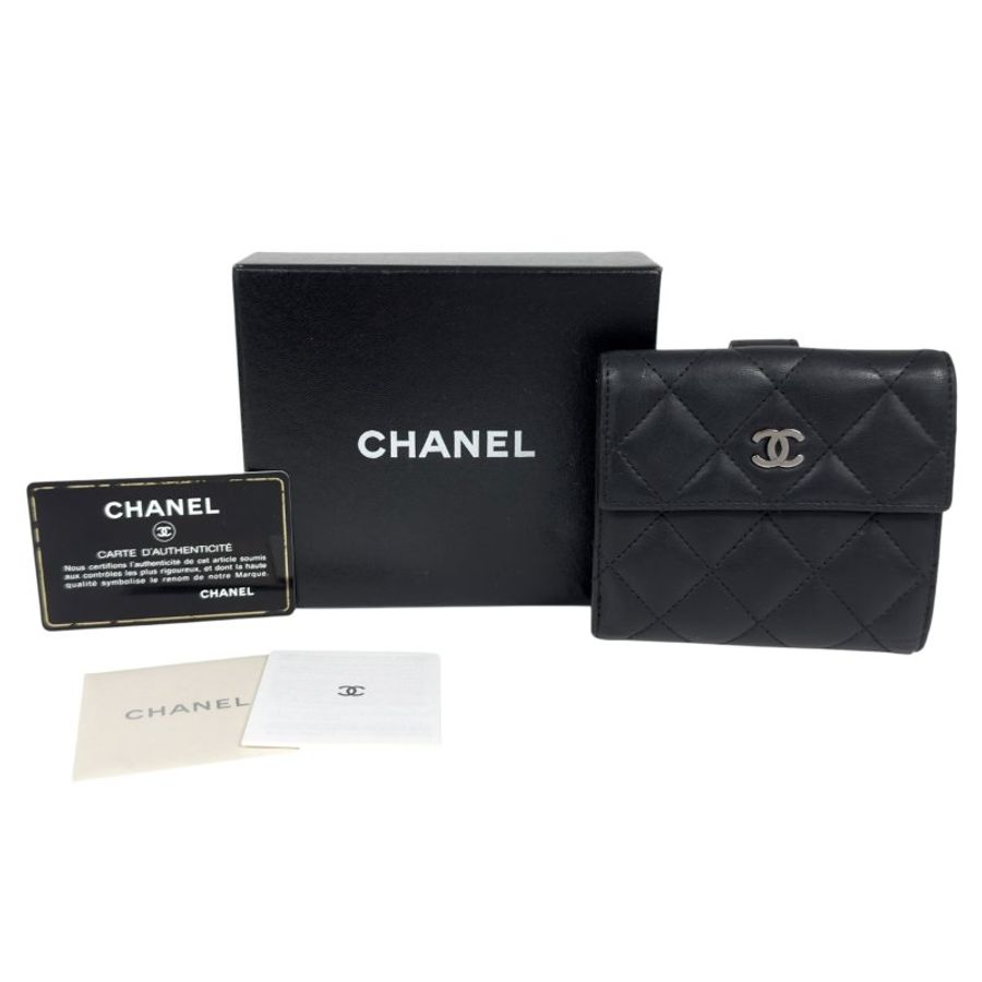 CHANEL CC 短銀包-0