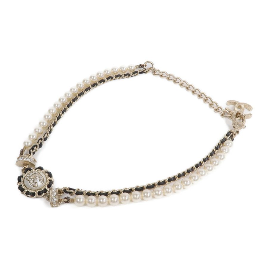CHANEL PVC/金屬Necklace項鍊-3