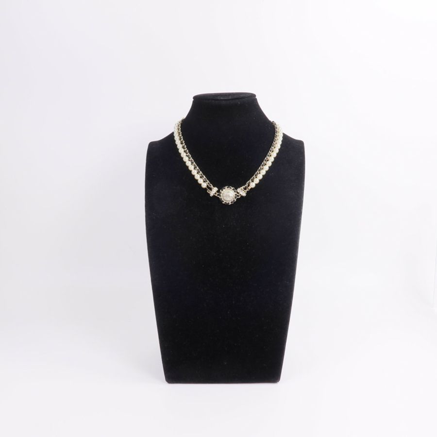 CHANEL PVC/金屬Necklace項鍊-8