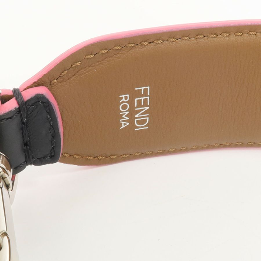 FENDI 牛皮皮革Studded Strap You肩帶-5
