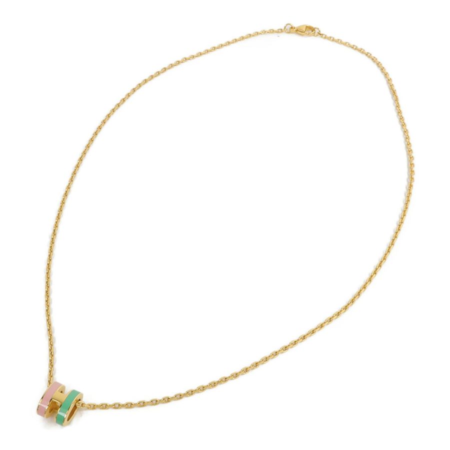 HERMES 金屬Mini Pop H Necklace項鍊-3