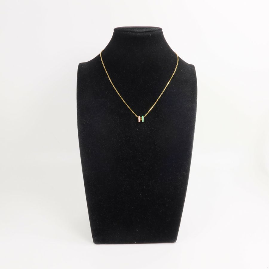 HERMES 金屬Mini Pop H Necklace項鍊-7
