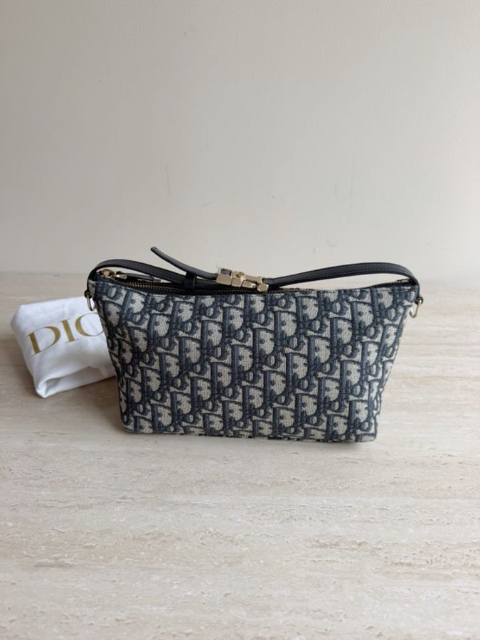 Dior迪奧Travel Nomad老花飯盒包 底長22cm-1