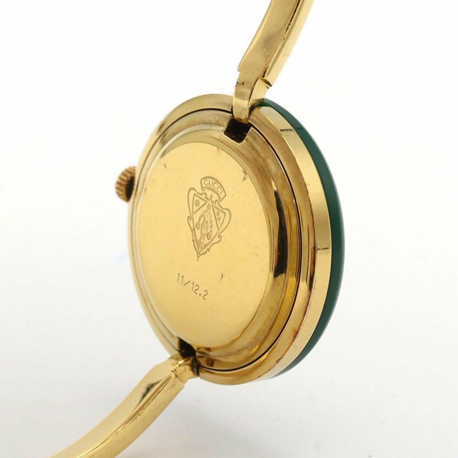Gucci Change Ring GP 中型 11 12.2 石英錶-4