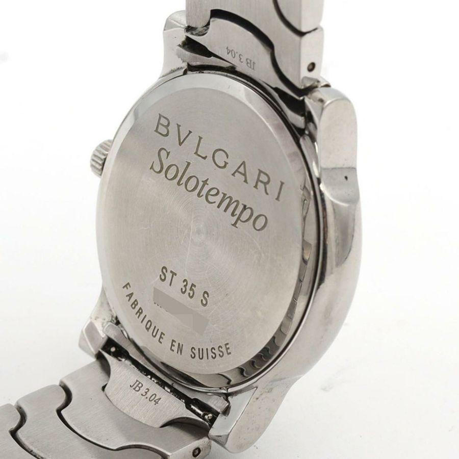 寶格麗 Solotempo ST35S ST35C6SSD 不鏽鋼石英錶-4