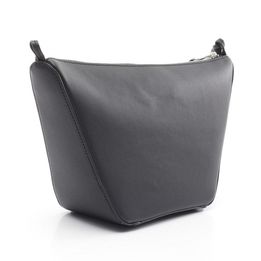LOEWE HAMMOCK HOBO MINI 迷你肩背包 A538G13X011100 黑色皮革 全新 女士-1