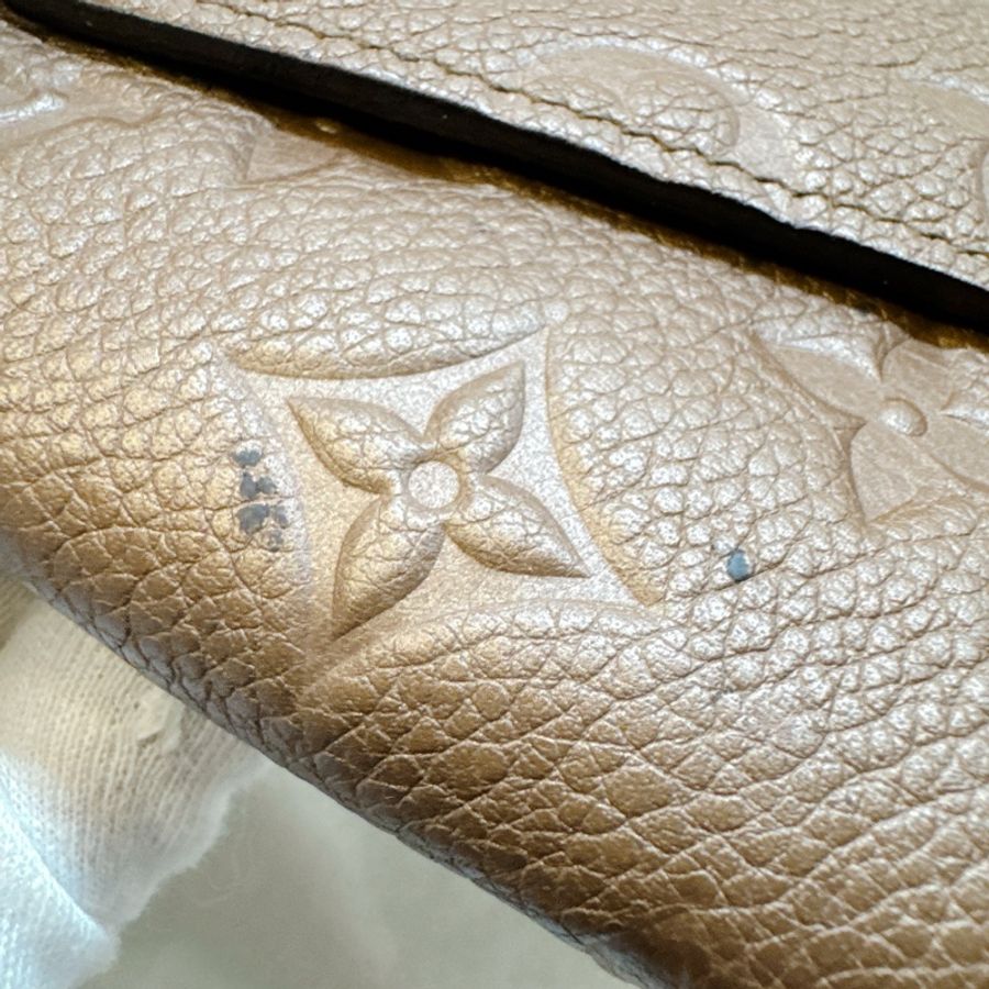 Louis Vuitton Sarah摩卡壓紋長夾 LV皮夾 LV長夾 LV錢包-23