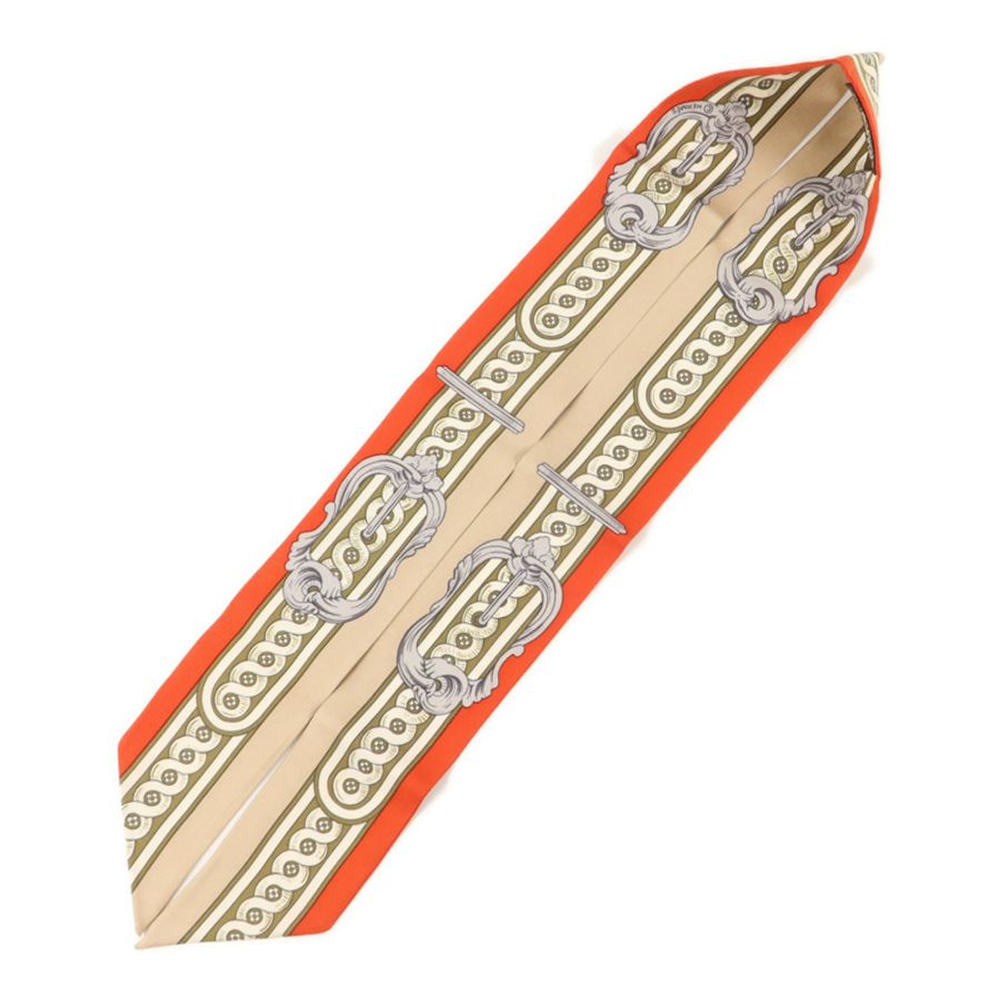 HERMES 絲質Twilly絲巾-2