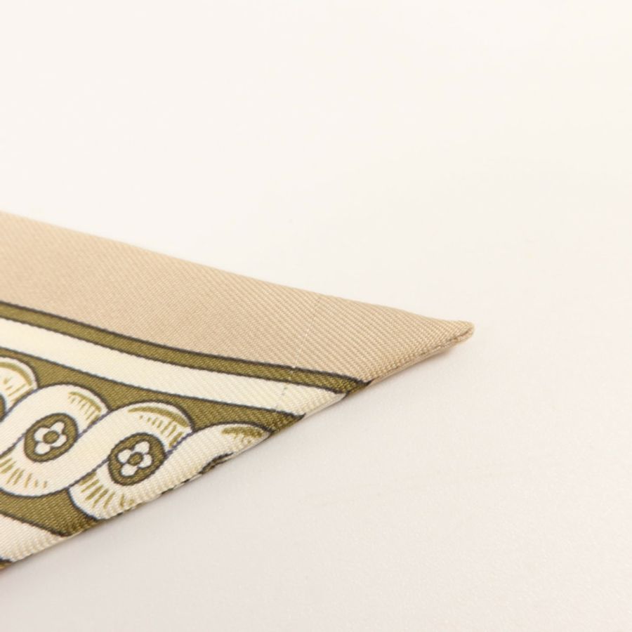 HERMES 絲質Twilly絲巾-8