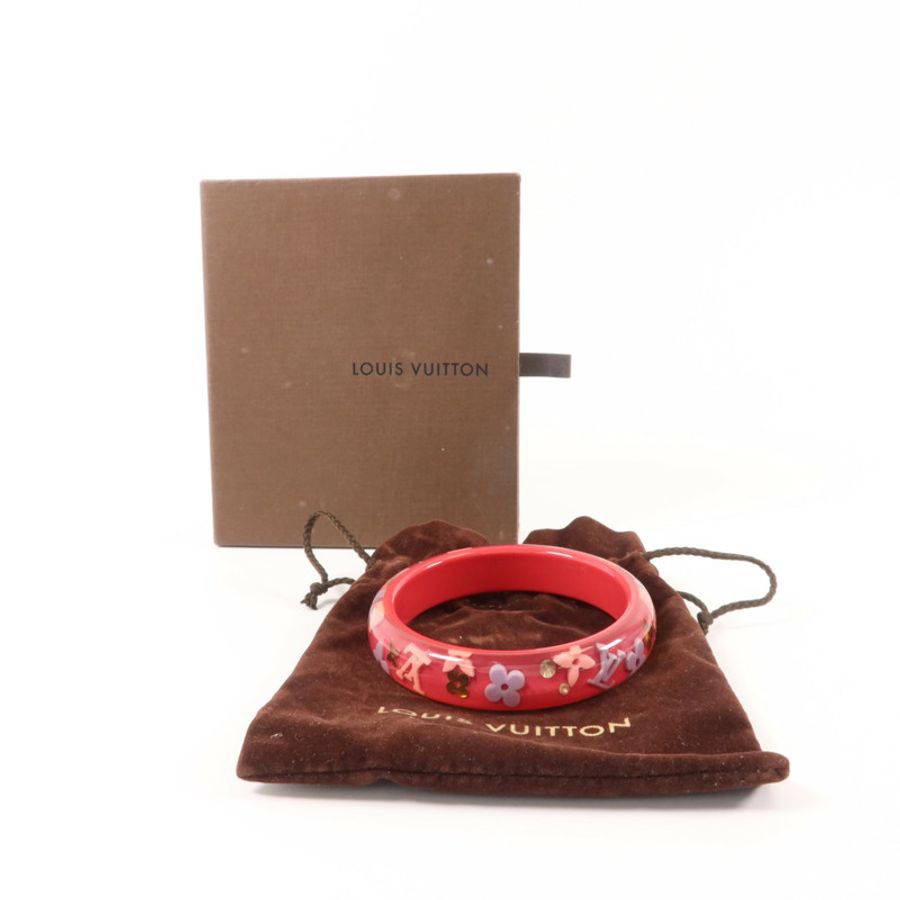LOUIS VUITTON 樹脂Inclusion Bangle手鐲-8