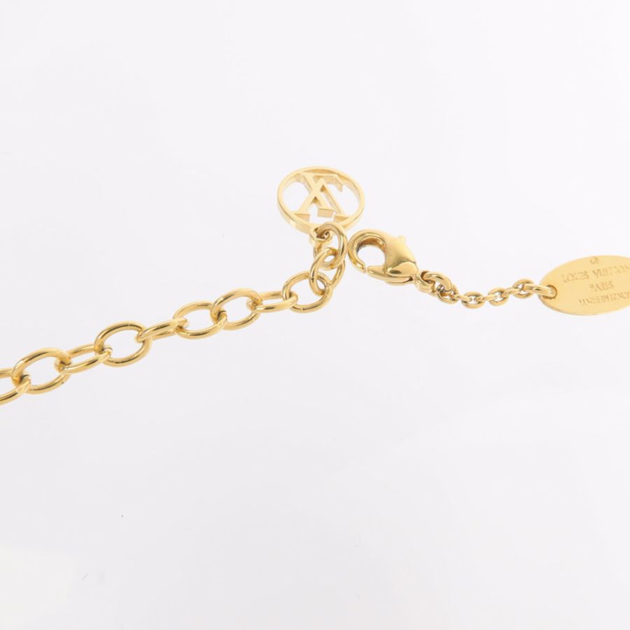 LOUIS VUITTON 金屬Essential V Necklace項鍊-5