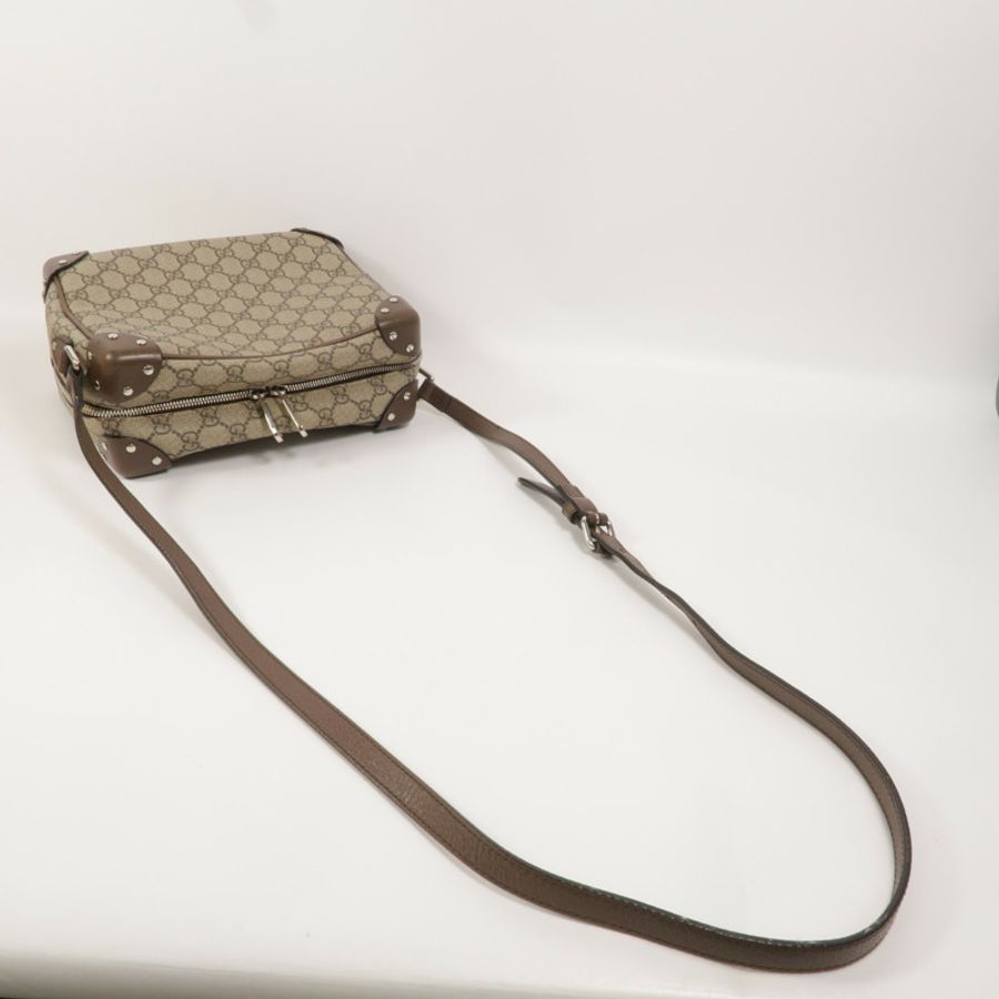 GUCCI 塗層帆布Shoulder Bag肩背袋-7