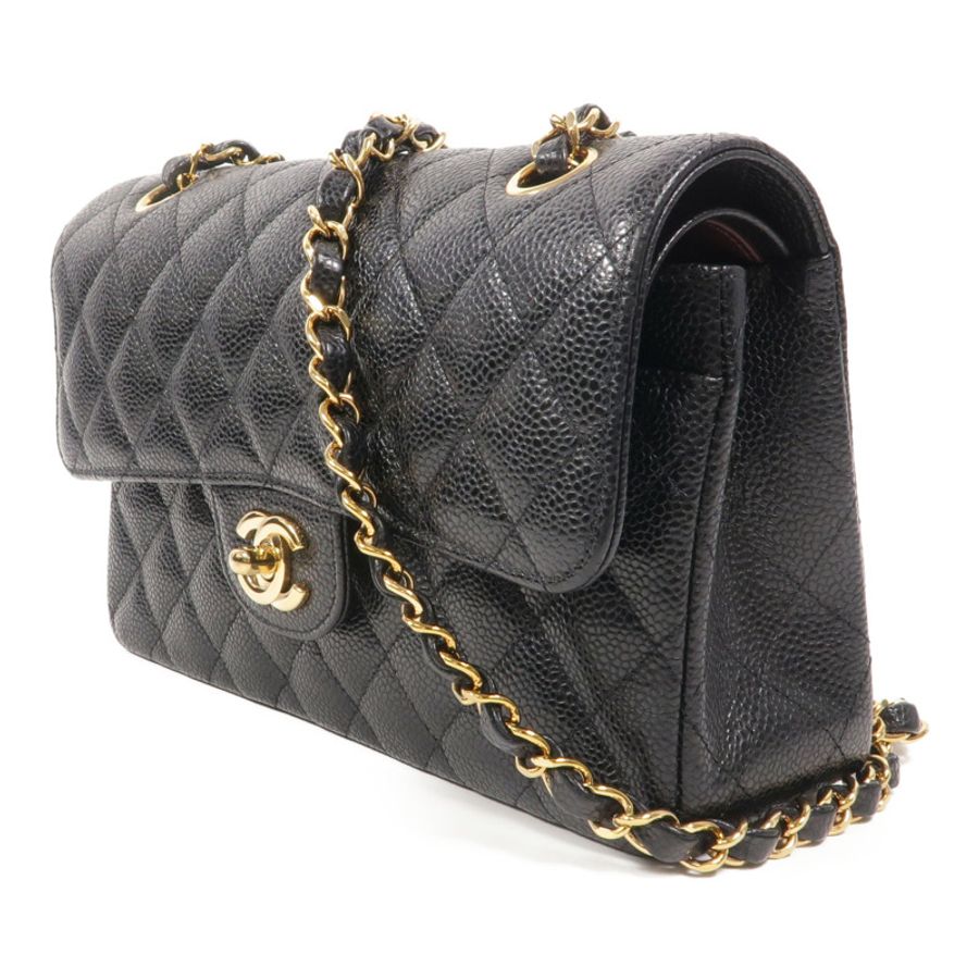 CHANEL 牛皮皮革Classic 23鏈帶手挽肩背兩用袋-2