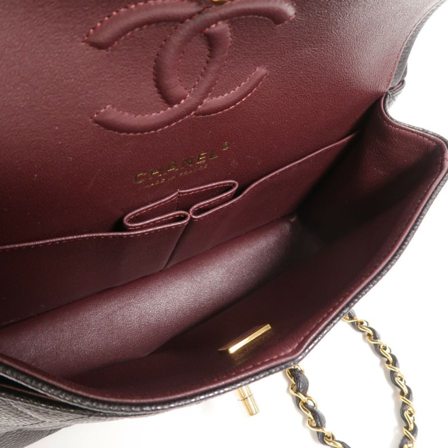 CHANEL 牛皮皮革Classic 23鏈帶手挽肩背兩用袋-4