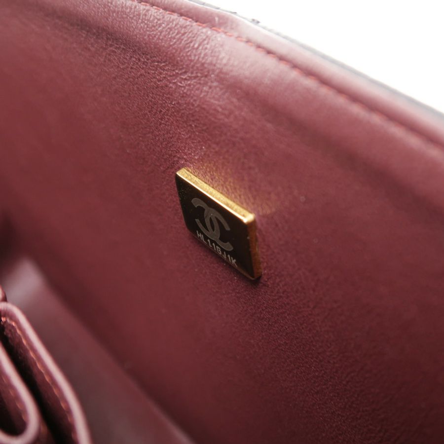 CHANEL 牛皮皮革Classic 23鏈帶手挽肩背兩用袋-7