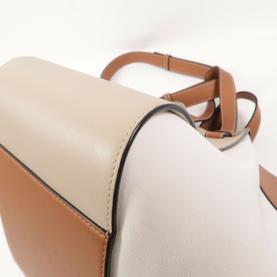 LOEWE 牛皮皮革Hammock Medium肩背袋-12