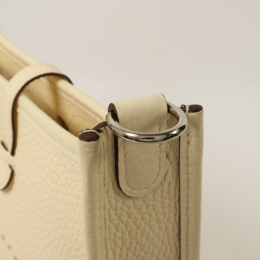 HERMES Clemence皮革Evelyne TPM肩背袋Nata-9