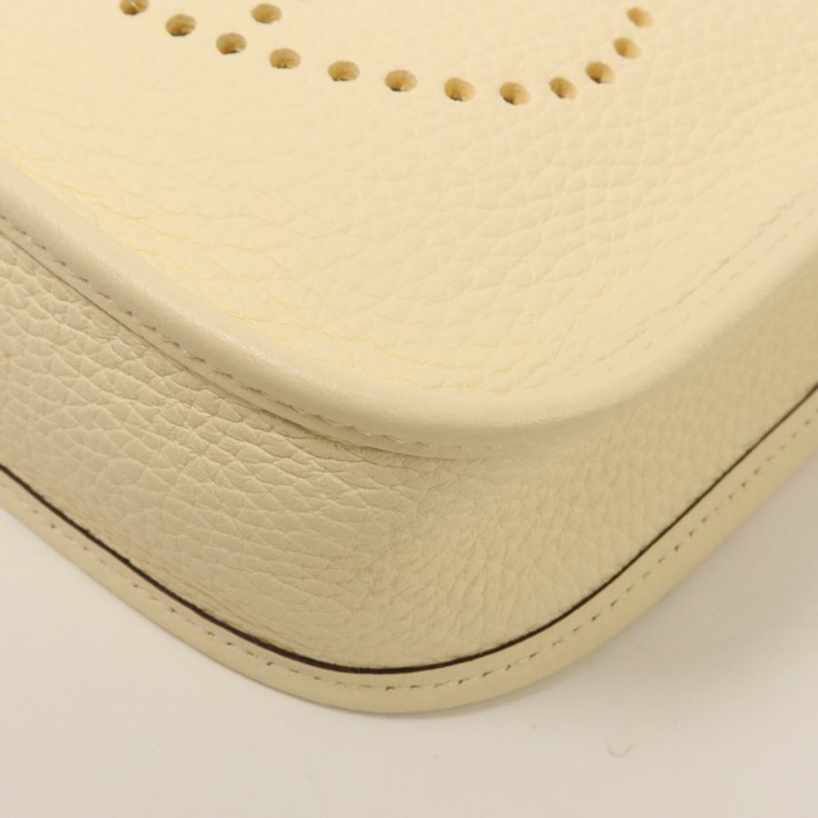HERMES Clemence皮革Evelyne TPM肩背袋Nata-11